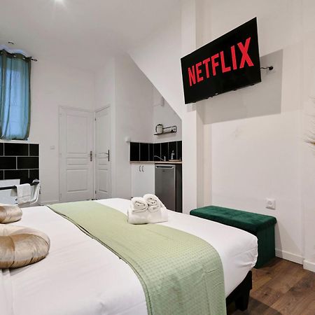 Ng Prestige - Miln 1 - Balneo - Wifi & Netflix Apartment Roubaix Bagian luar foto