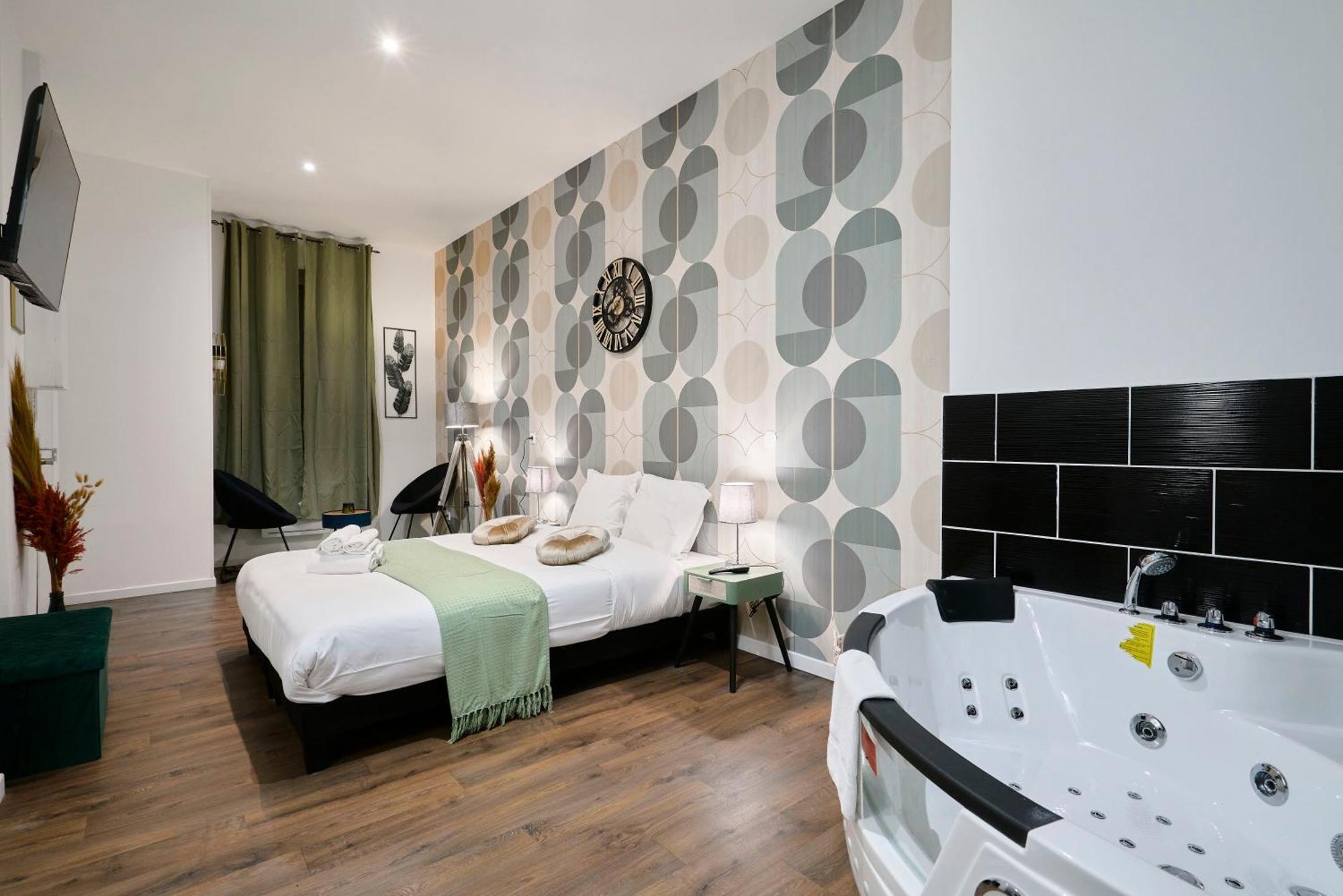 Ng Prestige - Miln 1 - Balneo - Wifi & Netflix Apartment Roubaix Bagian luar foto